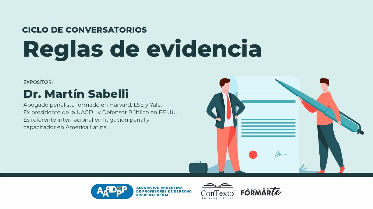 CICLO DE CONVERSATORIOS | REGLAS DE EVIDENCIA