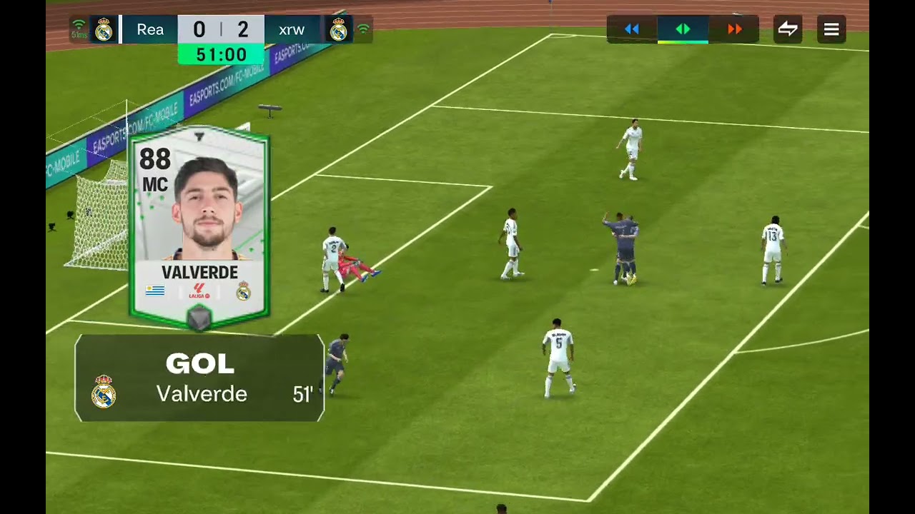 Juego FC Mobile con la dificultad difícil 😟😥😓❤️ ElPandaGamer FC Mobile 