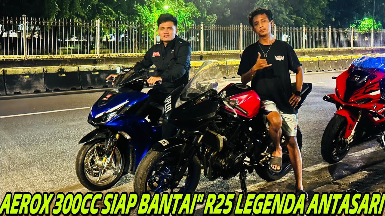 AEROX 300CC SPEK TERBARU‼️PAKAI RASIO ANTASARI 