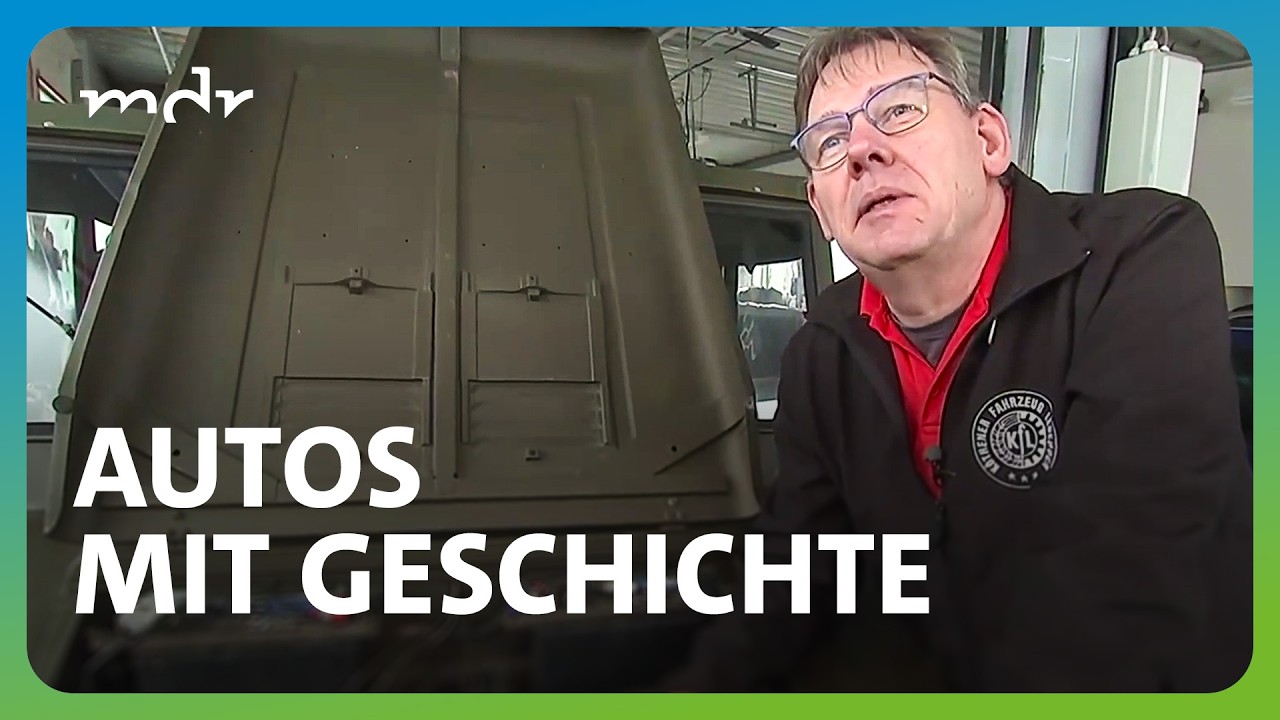 Ostalgie vom Feinsten: Oldtimer-Fan Andreas besitzt 28 DDR-Fahrzeuge | MDR um 4 | MDR