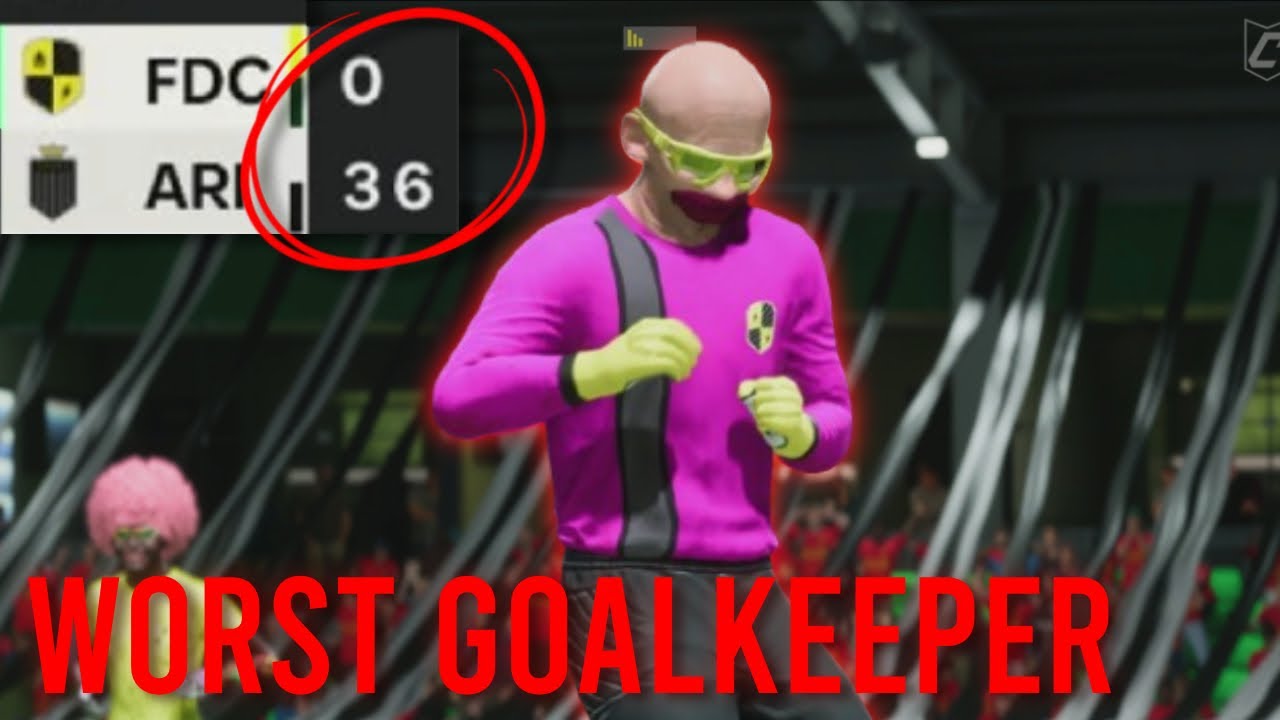 Pro Clubs but I am the WORST goalkeeper of ALL TIME