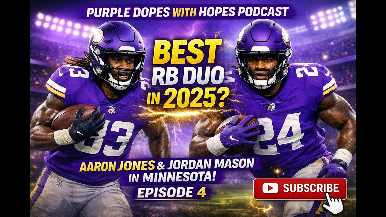 Why this Vikings RB Duo will be the BEST in the NFL this season!!!! -  Episode 4