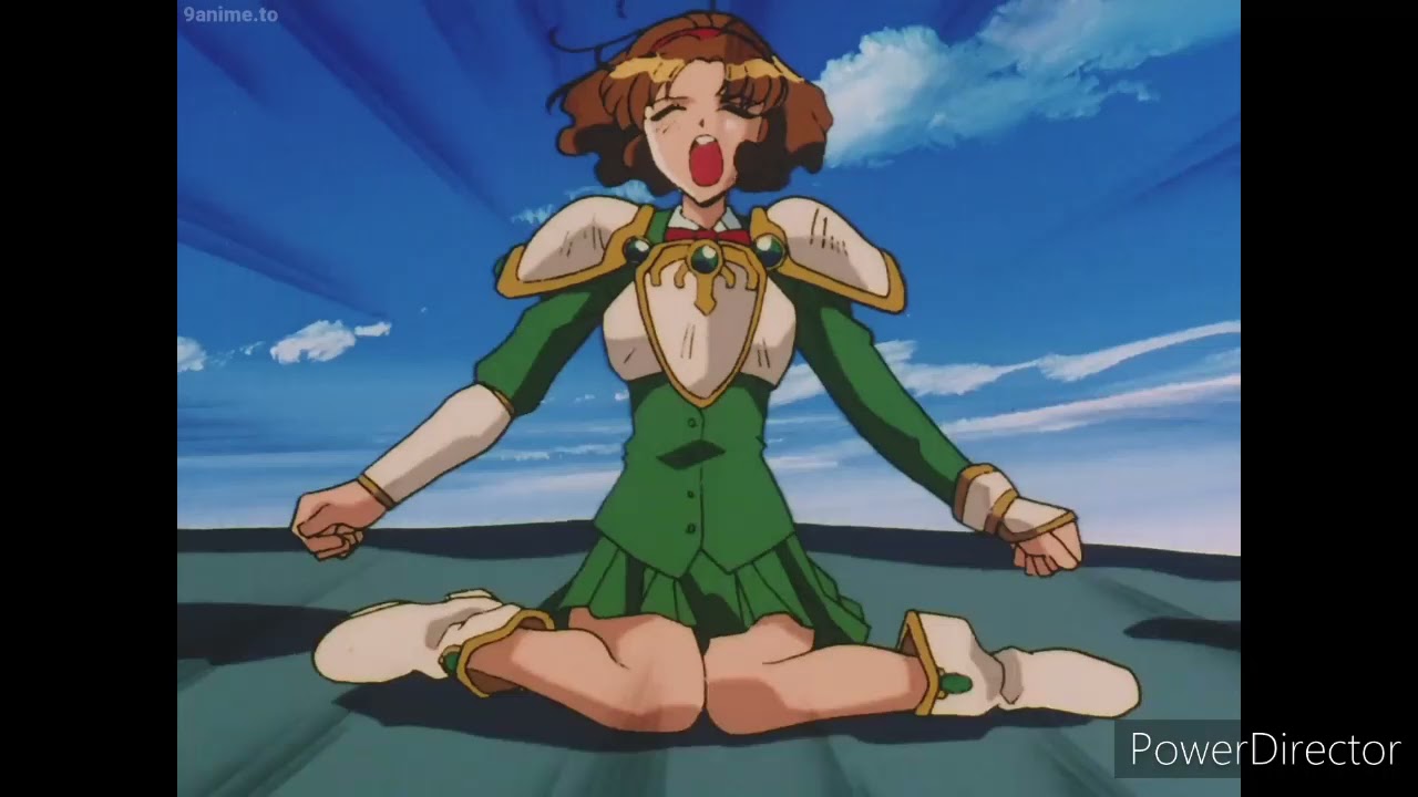 Magic Knight Rayearth Episode 7 Fuu Cries for Ferio Bridget Hoffman English Dub