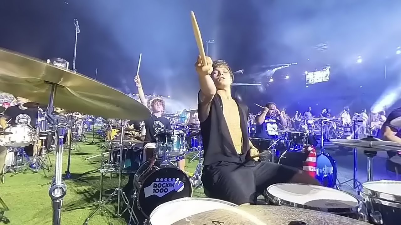 Rockin'1000 for Romagna - My Hero  - Foo Fighters - Gabriel Parazza