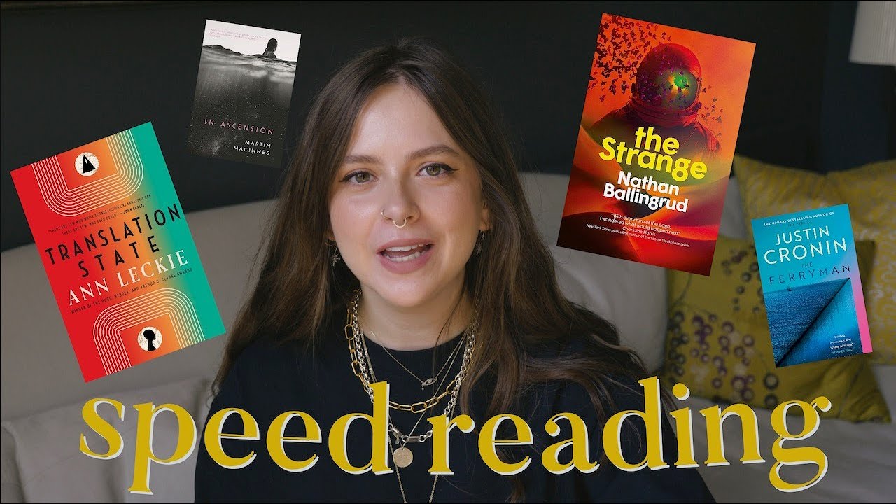 she's on a deadline, people: reading vlog