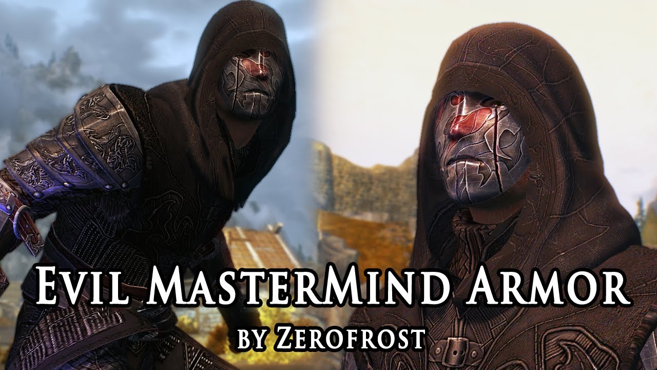 Skyrim Mod Spotlight: Evil MasterMind Armor by Zerofrost