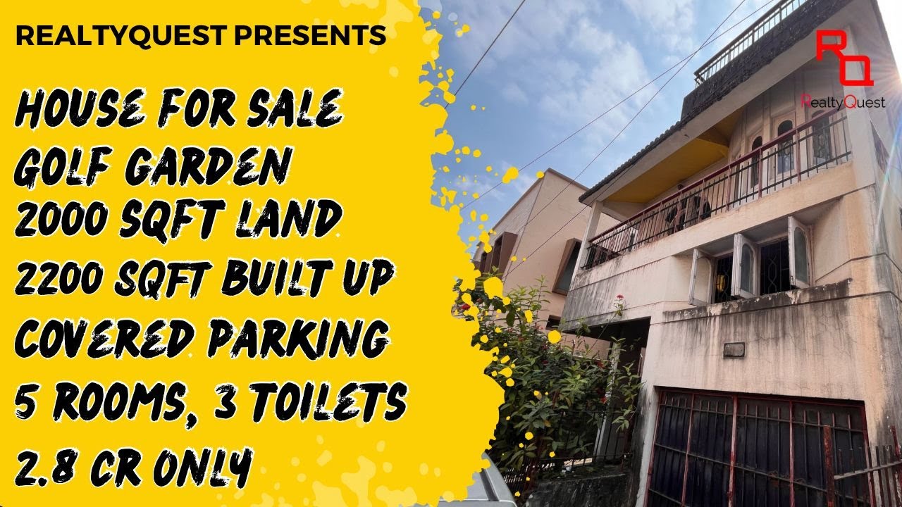 Independent House for Sale in Golf Gardens | 098303 36652 | 2200 sqft | South Kolkata | ₹2.8 Cr
