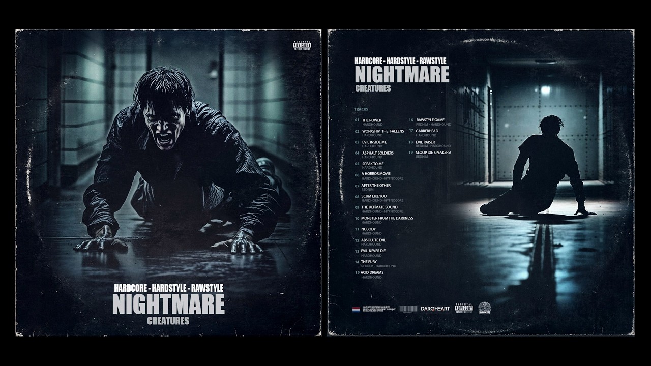 Hardcore Hardstyle Rawstyle Full Album music Nightmare Creatures