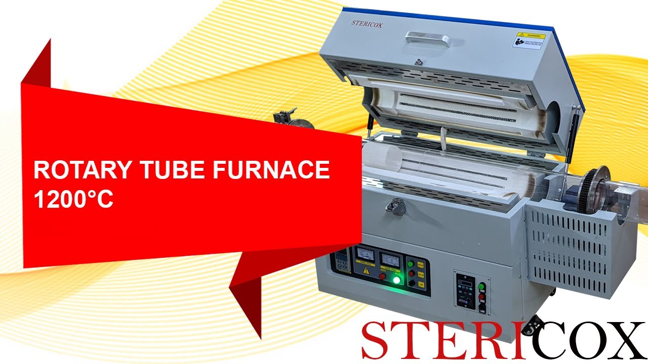 1200°C Rotary Tube Furnace Demonstration