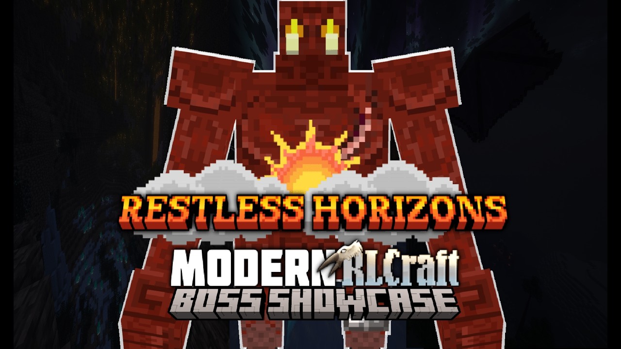 CRAZY Cerberus Boss Fight (Restless Horizons Showcase | 1.20.1)