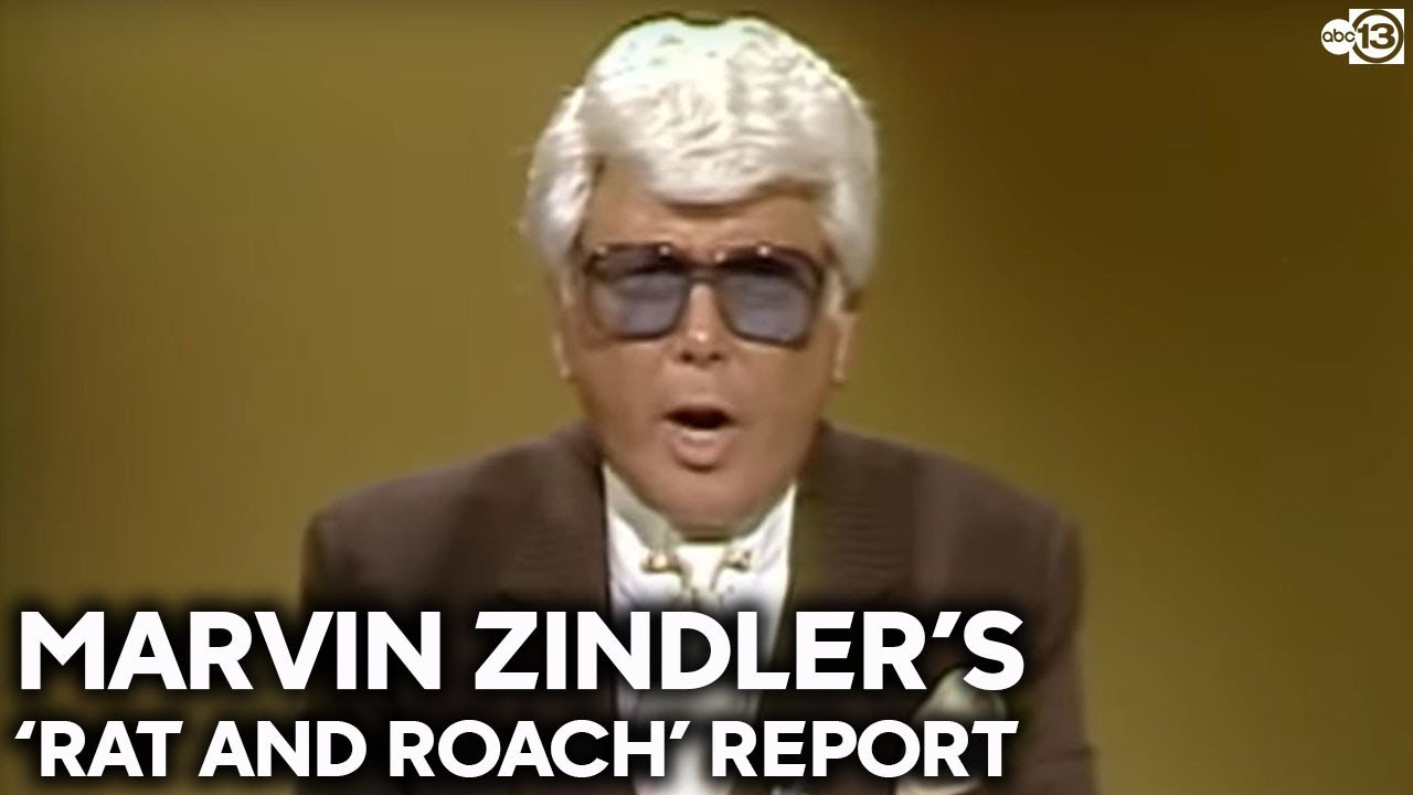 A classic Marvin Zindler 'rat and roach' report from 1982
