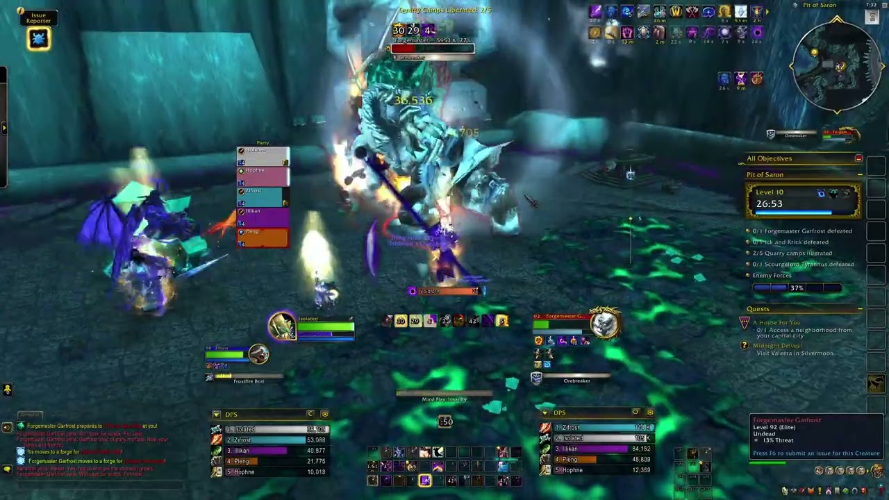 M+ 10 Pit Of Saron - Beta Midnight - Shadow Priest