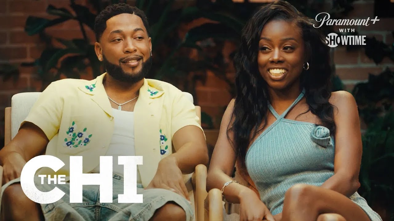 Jacob Latimore & Birgundi Baker React To Emmett & Kiesha's Love Story ❤️ The Chi | Paramount+