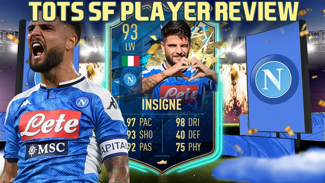 EL MAGNIFICO! 93 TOTTSF INSIGNE PLAYER REVIEW! FIFA 20 ULTIMATE TEAM