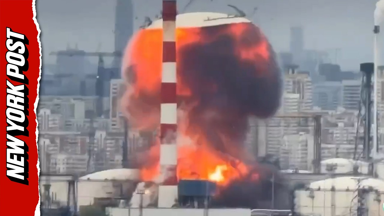 It Wasn't Ukraine: New Video Shows Russia's OWN Missile Blew Up Moscow Refinery in Embarrassing Miss
