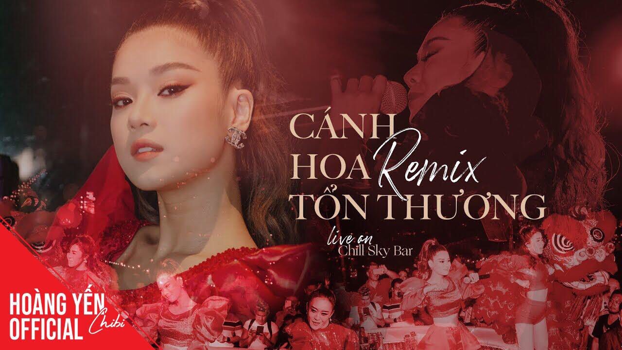 LIVE | Cánh hoa tổn thương (remix) - Hoàng Yến Chibi tại Chill sky bar