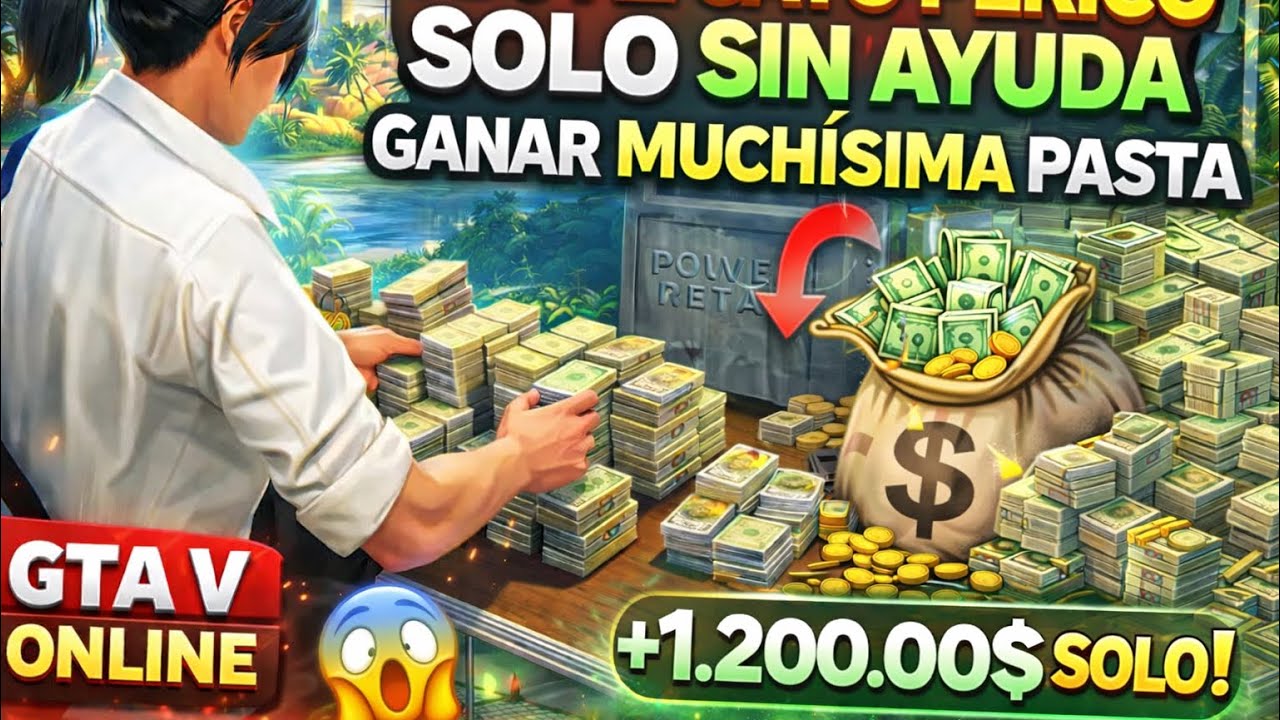 *ROBO AL CAYO PERICO SOLO* GTA V ONLINE | IKRO