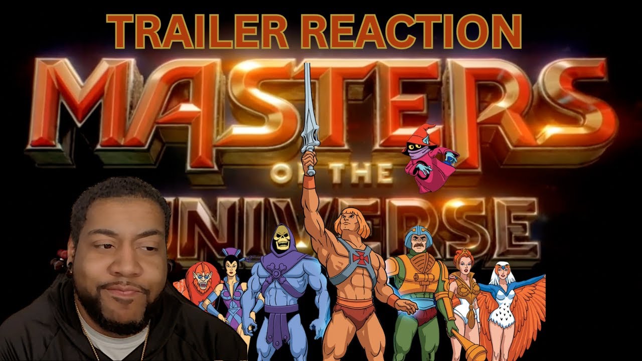 MASTERS OF THE UNIVERSE TRAILER REACTION