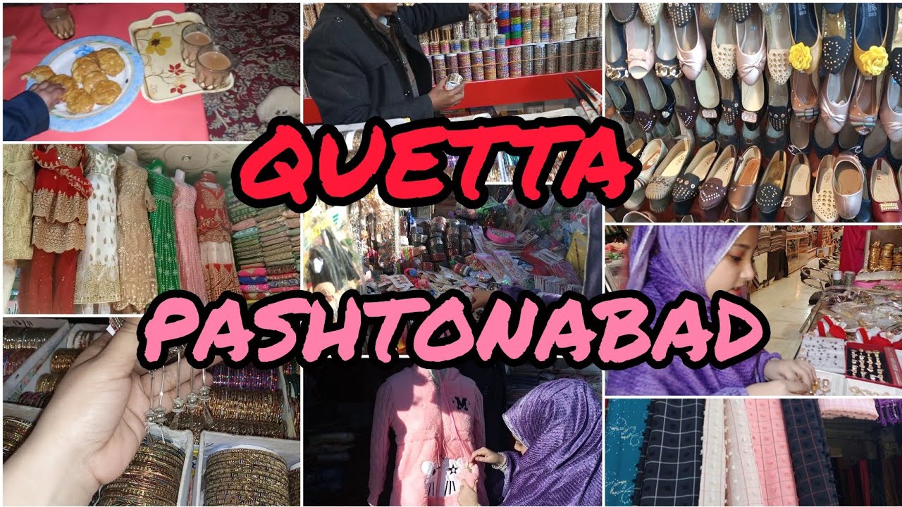 quetta famouse bazaar Pashtonabad||