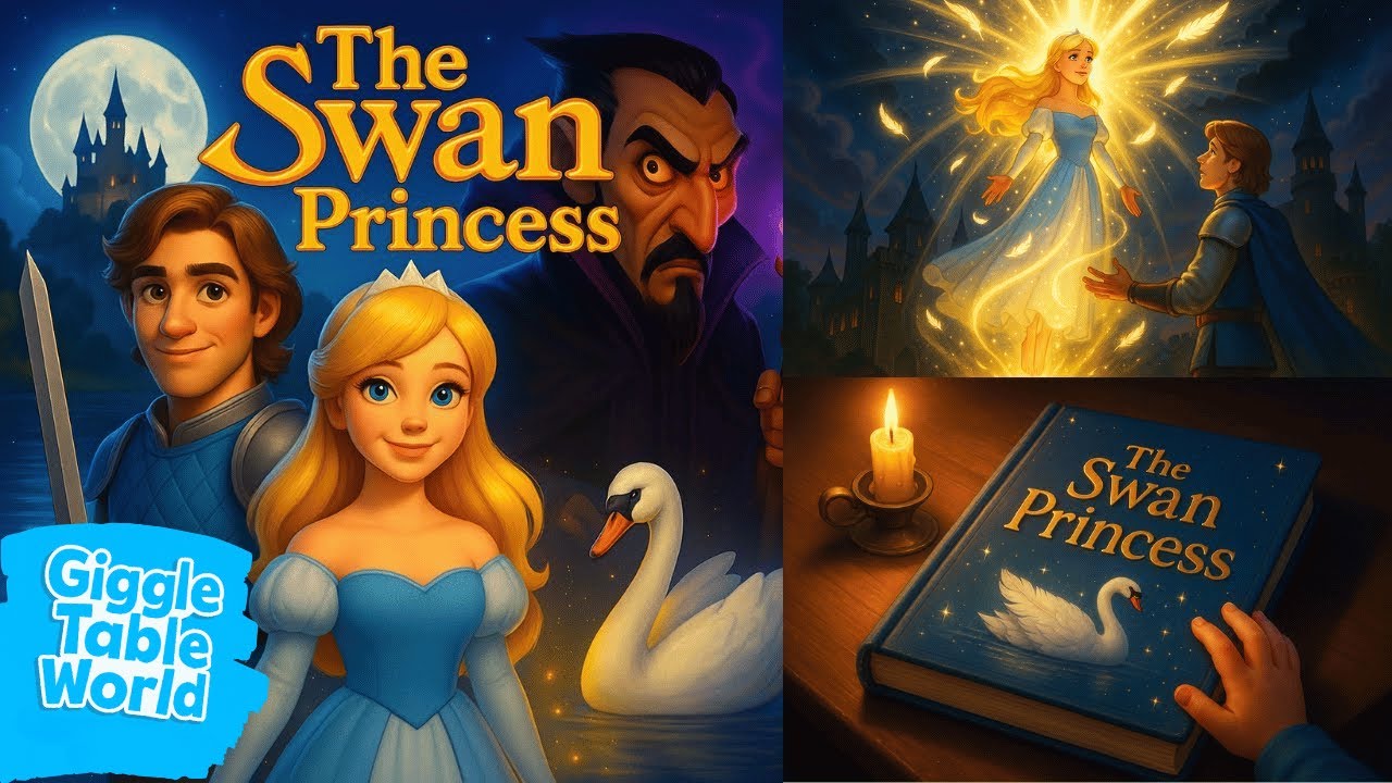 🌟 The Swan Princess |  Bedtime Story for Kids