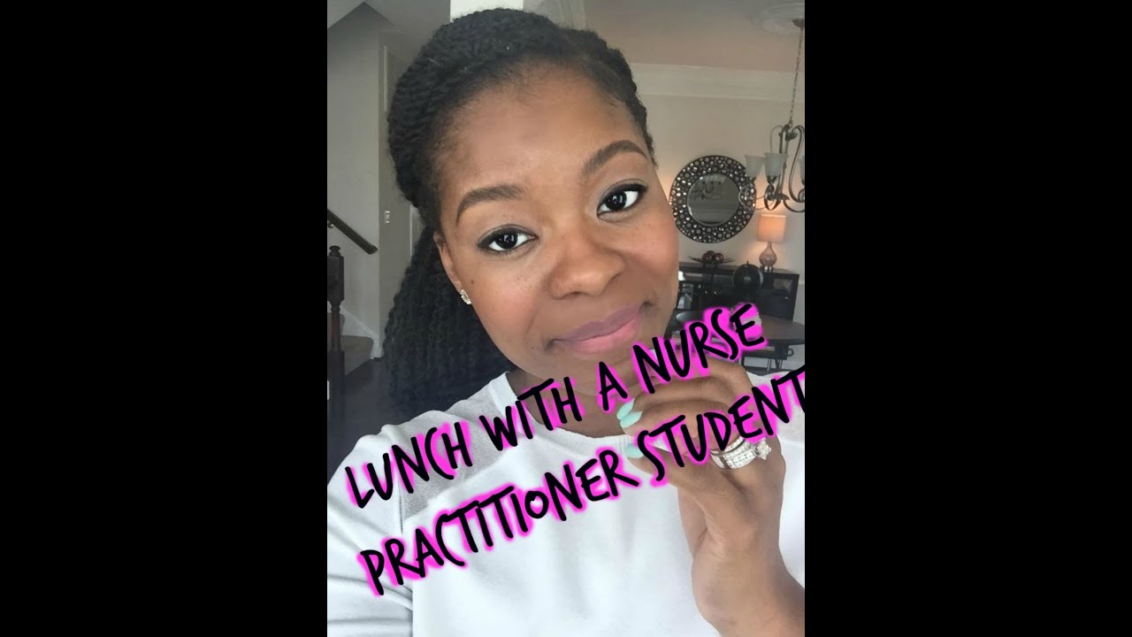 LUNCH WITH A NURSE PRACTITIONER STUDENT: DON'T QUIT!
