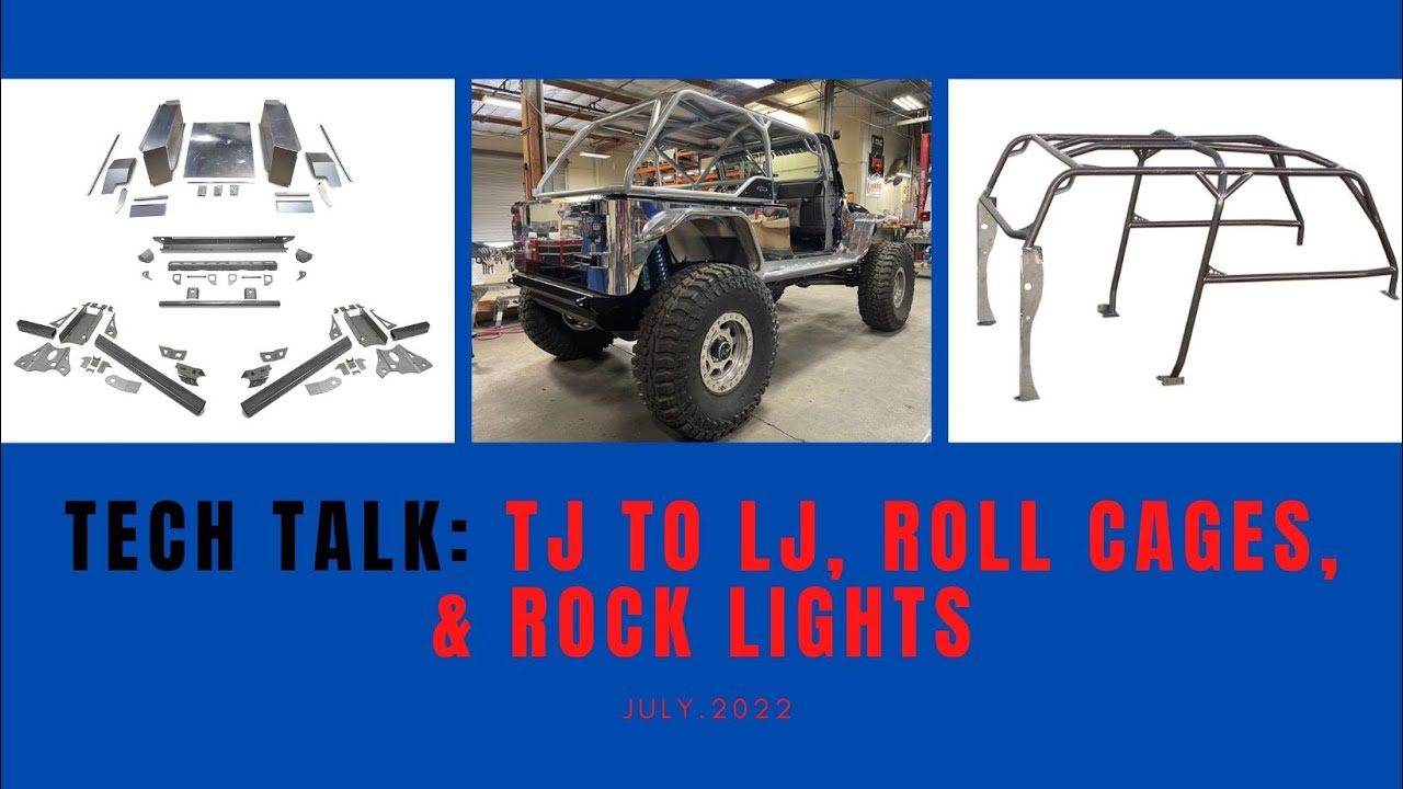 Jeep TJ To LJ CONVERSION. Check In On BowTie. All Things Rock Lights.