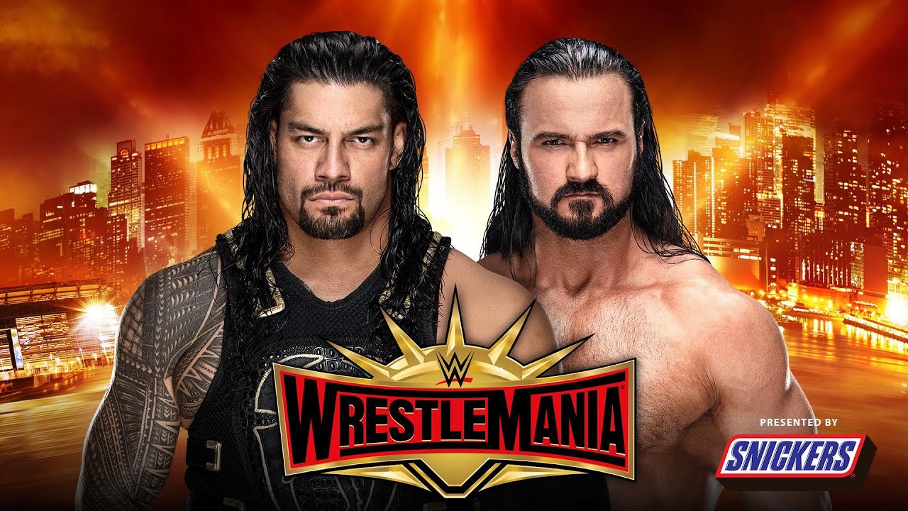 Roman Reigns vs Drew Mcintyre: Full Match 2019 - Best Match Roman Reins