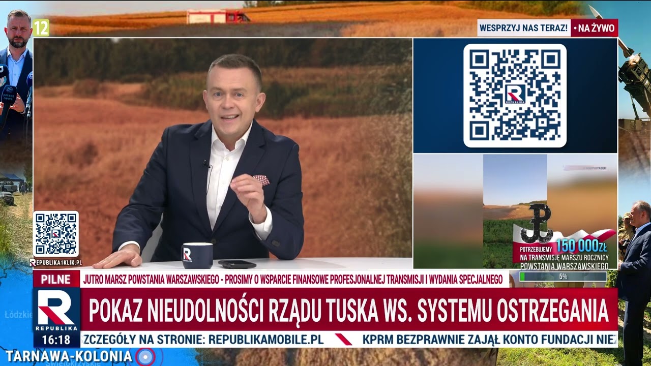 Nisztor wyśmiewa alerty RCB: To wyglądało jak phishing! Linki nie działały, a syreny wyły po fakcie!