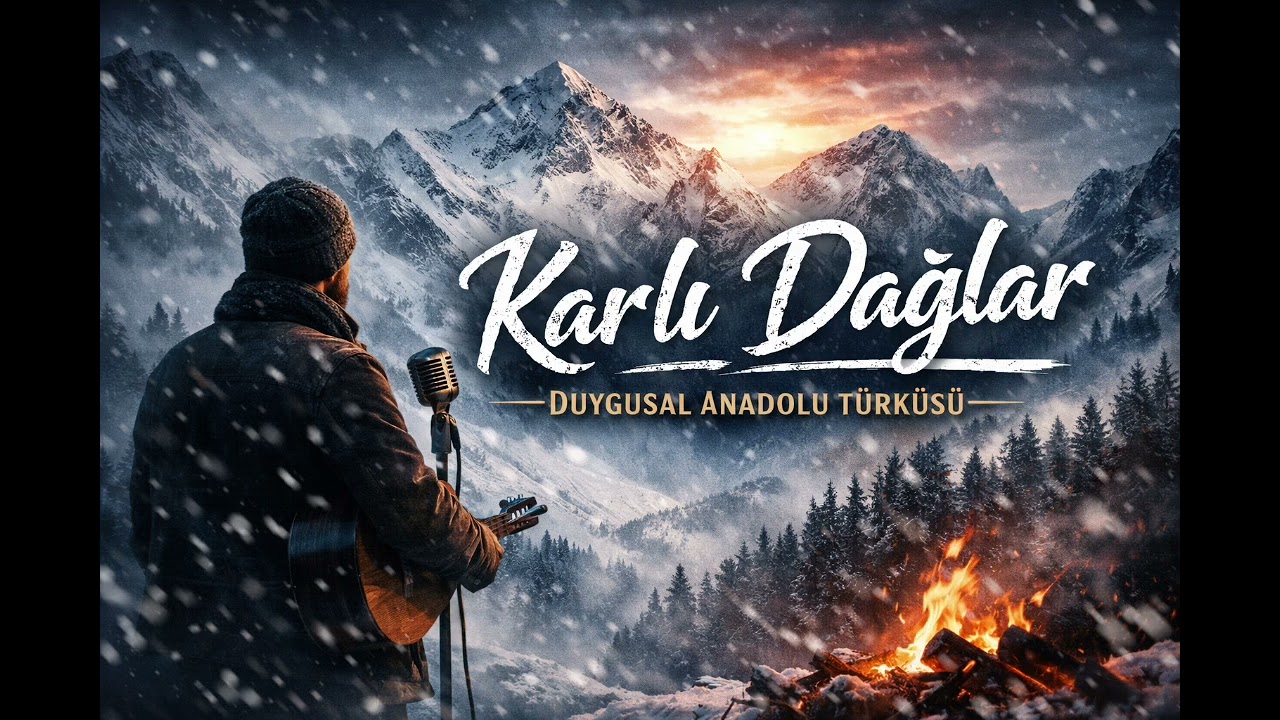 Karlı Dağlar | Duygusal Anadolu Türküsü | Yürek Yakan Yeni Beste #anadolutürküleri #duygusalşarkı