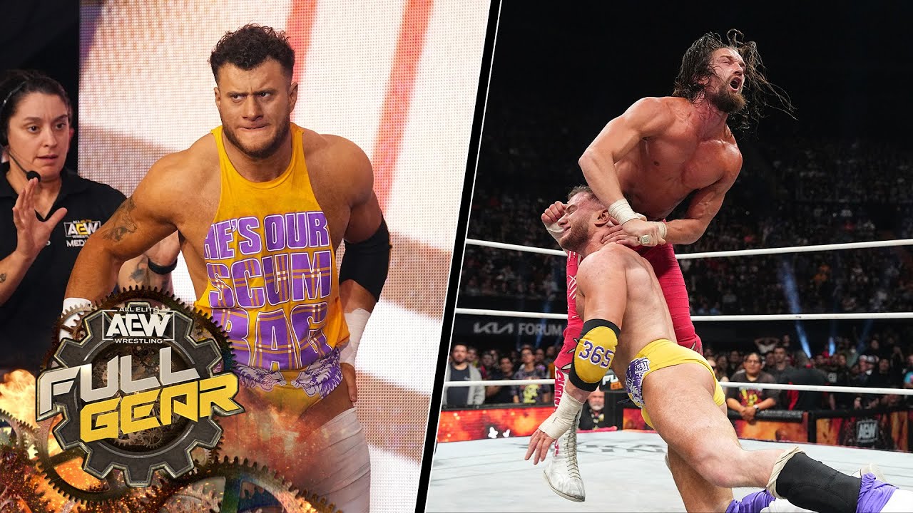 ПОЛНЫЙ МАТЧ: MJF против Джея Уайта за титул чемпиона мира AEW! | AEW Full Gear 2023