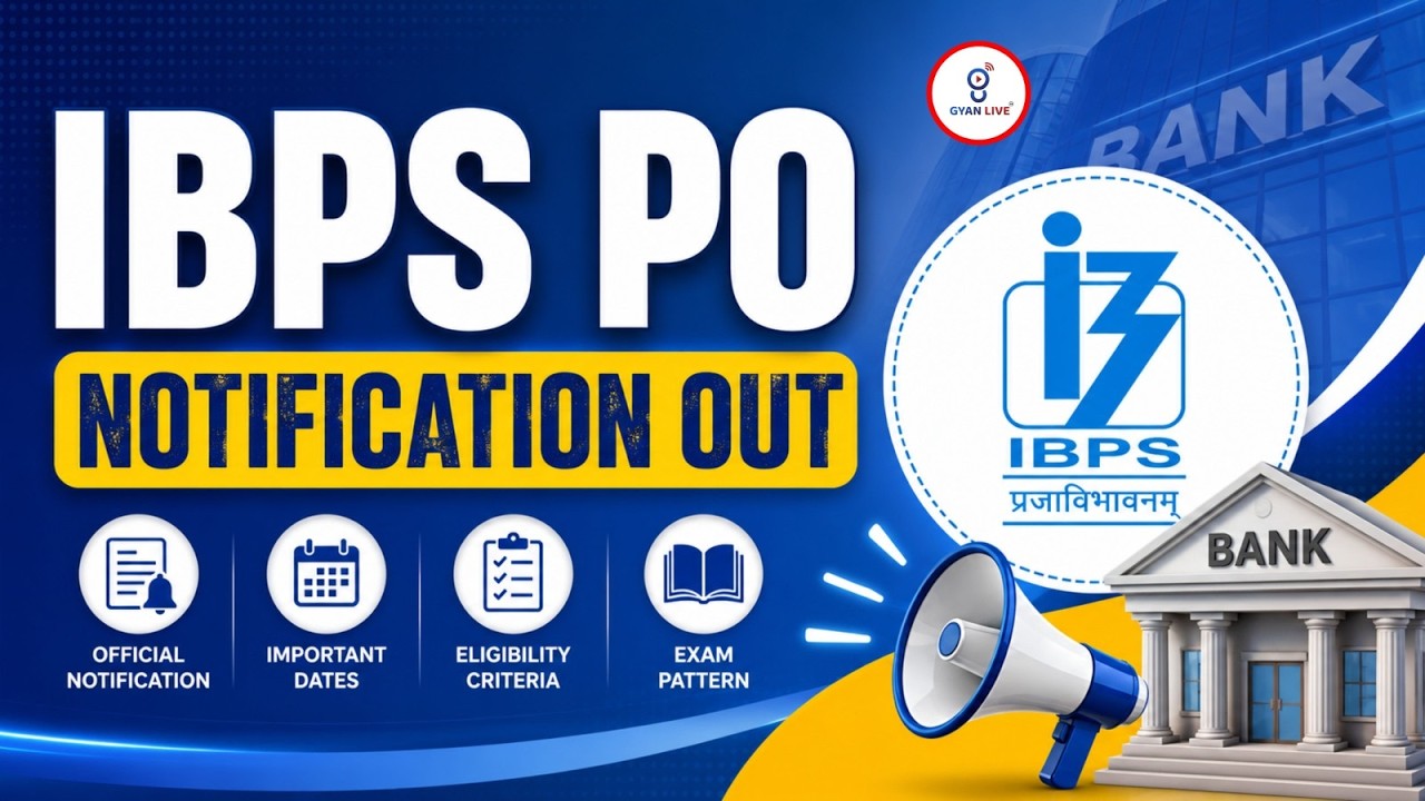 IBPS PO 2026 Detailed Notification Out | 6700+ Vacancies | All Details Here | #bankingexams