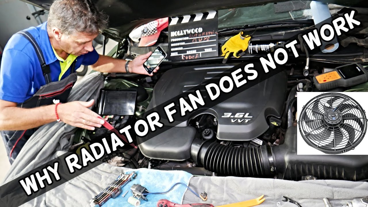 DODGE CHARGER ВЕНТИЛЯТОР РАДИАТОРА НЕ РАБОТАЕТ, ВЕНТИЛЯТОР НЕ РАБОТАЕТ, ПЕРЕГРЕВ