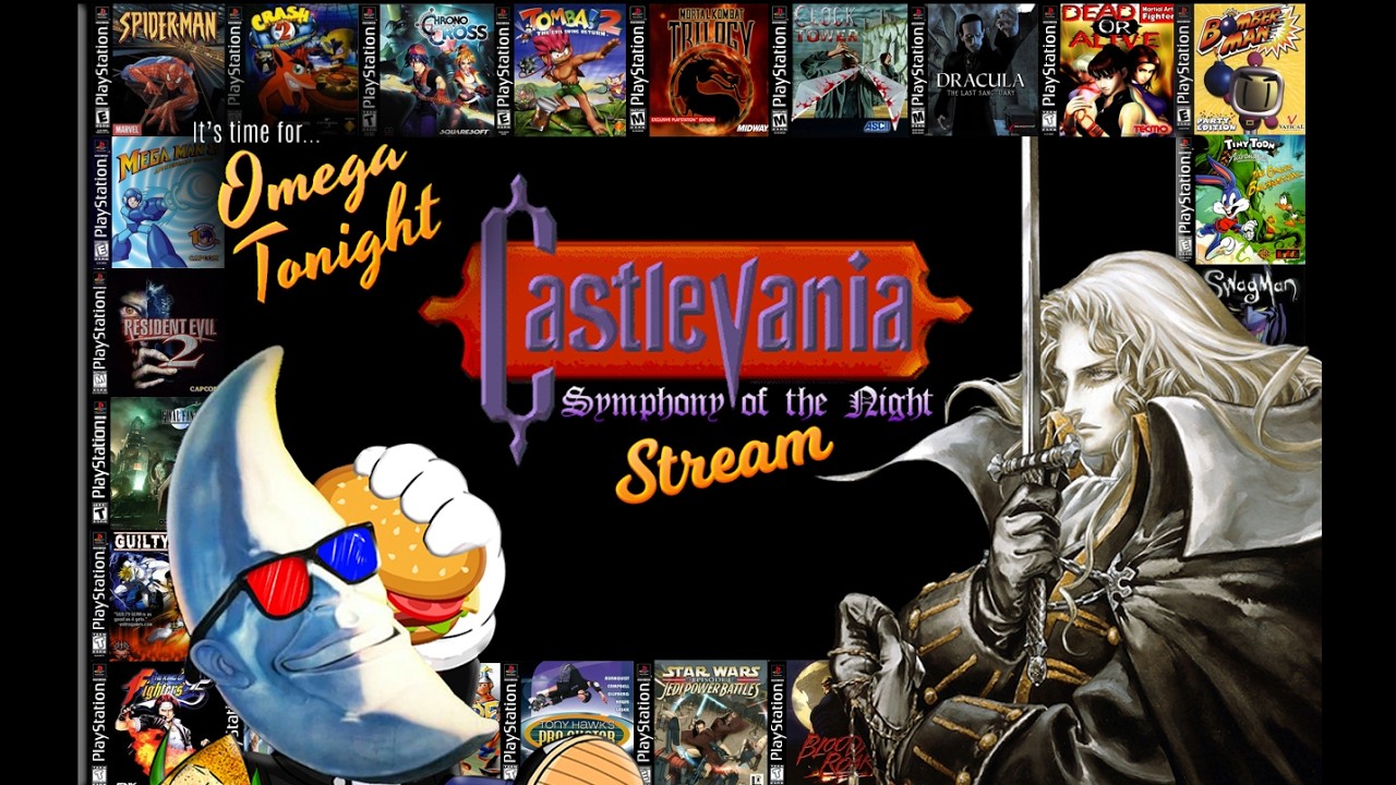 Castlevania: Symphony of the Night Stream - Inverted Castle Time! 200.6% Run! | Omega Ace Gaming