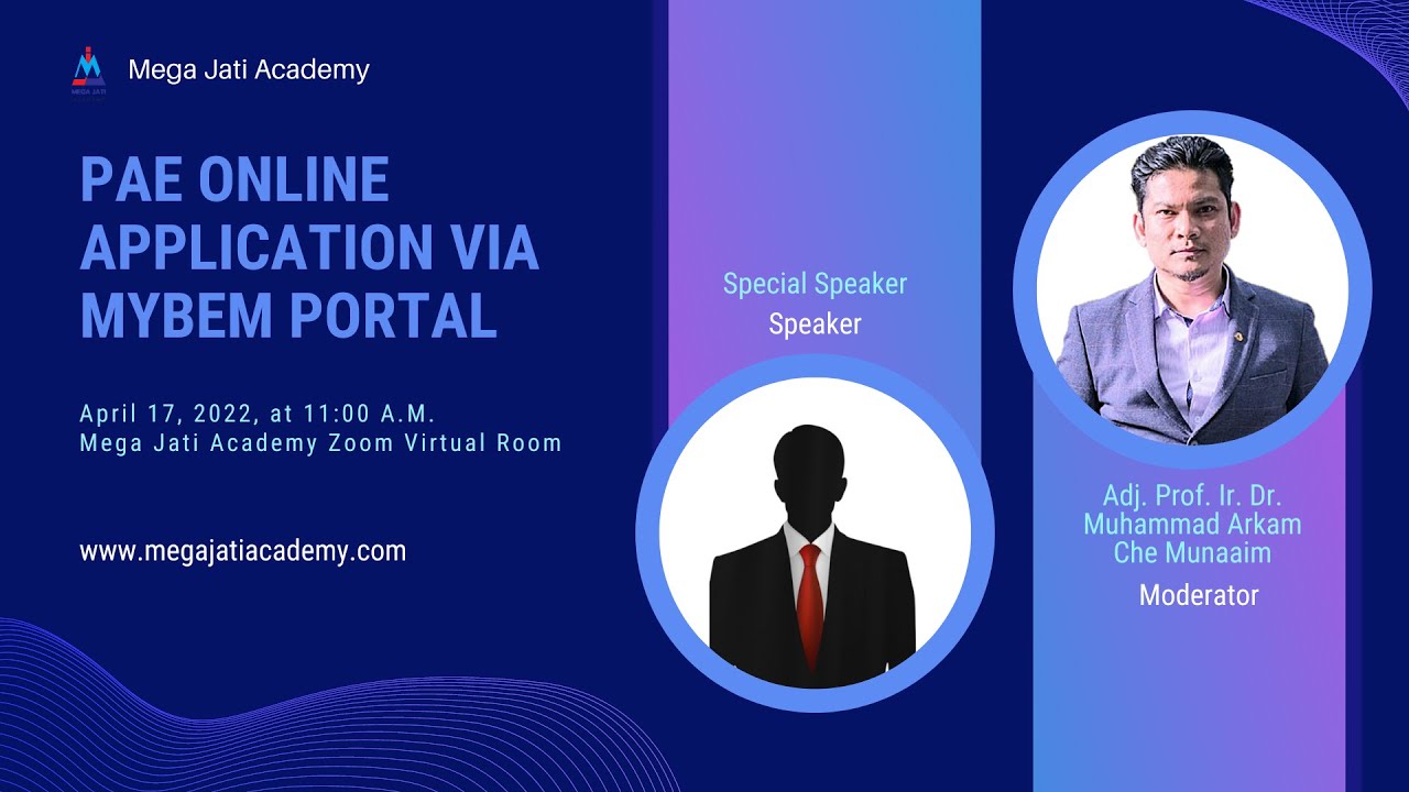 Mega Jati Academy Special Weekend Webinar PAE