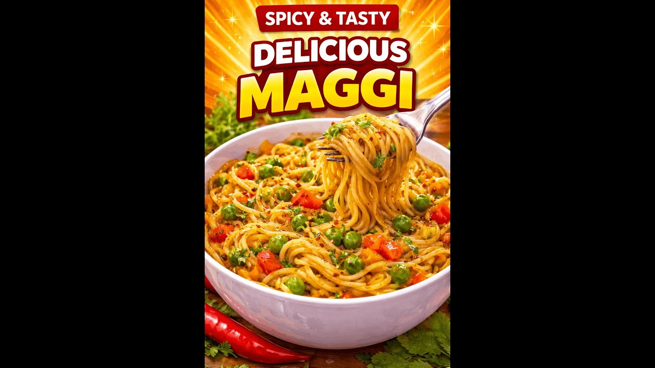 Veg Masala Maggi Recipe | Aloo Pyaaz Maggi | Quick & Easy Maggi at Home
