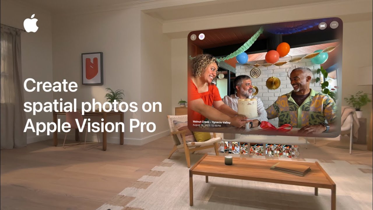 How to create spatial photos on Apple Vision Pro | Apple Support