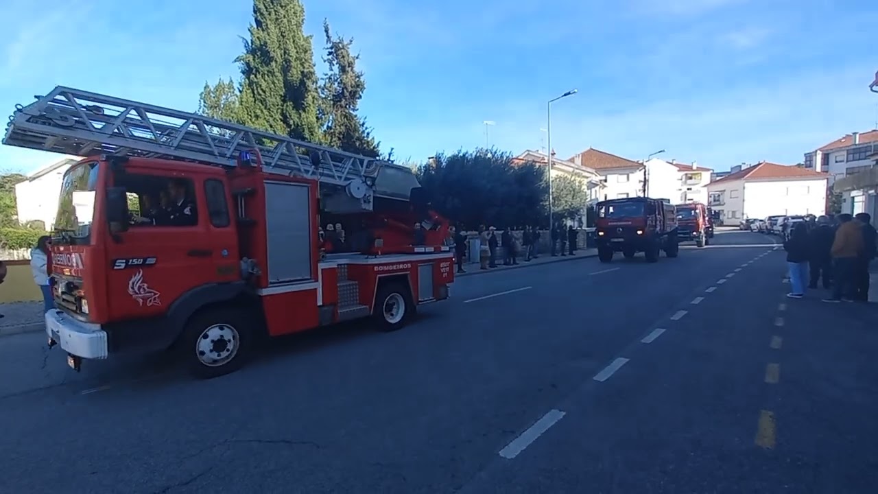 Desfile motorizado dos Bombeiros de Proença-a-Nova (75 anos)