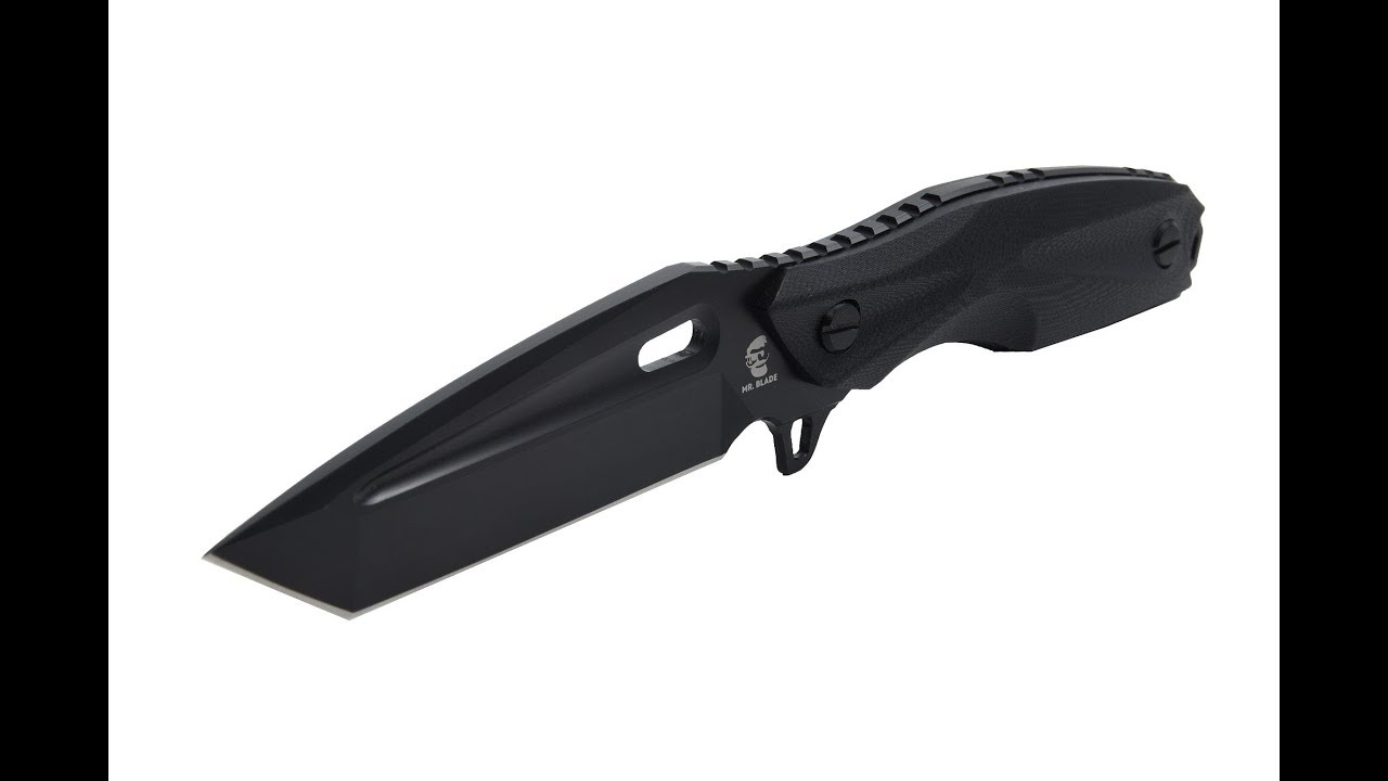 Cutit Mr. Blade Havoc; Czech fixed blade tactical tanto full tang knife; AUS-8A Stainless Steel