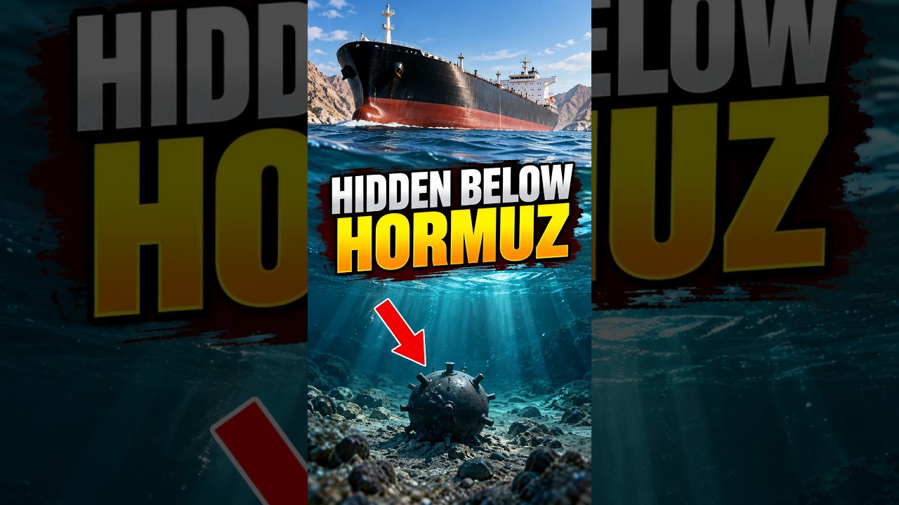 Why Ships Fear Sea Mines in the Strait of Hormuz 😳#shorts