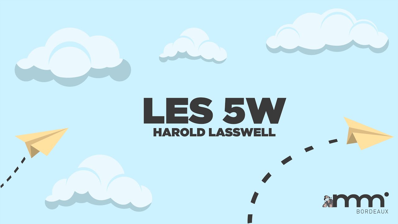 Les 5W Harold Lasswell - Motion Design MMI Bordeaux Montaigne