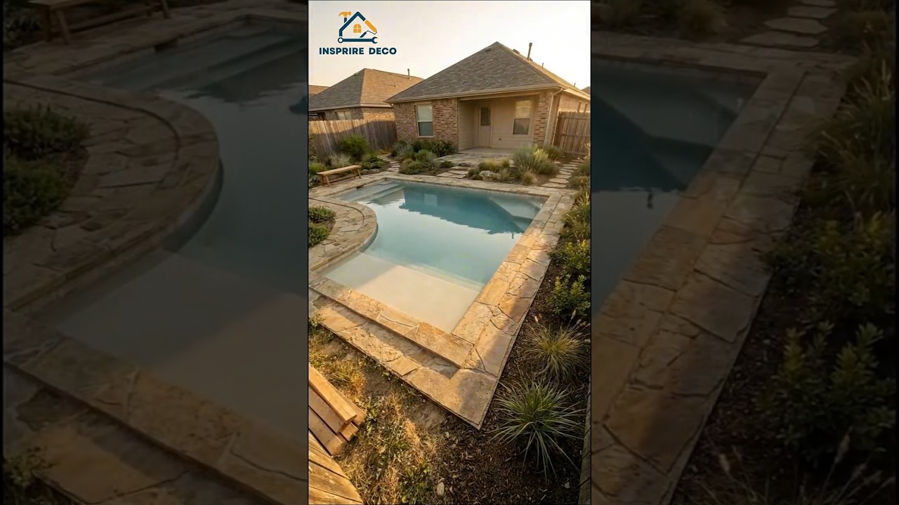 Backyard Pool Renovation Timelapse 😳 Luxury Small Pool Transformation