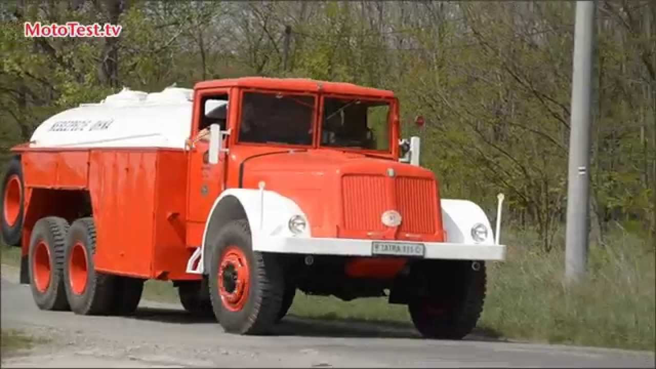 Retro Tatra Truck rally - Tatra 141 ...