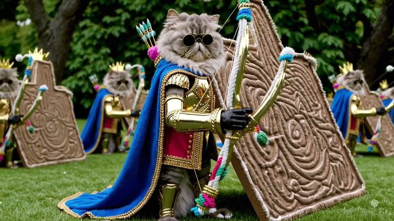 Meowravia vs. Purrindor Cat Kingdoms Declare War… But It Ends in a Nap!