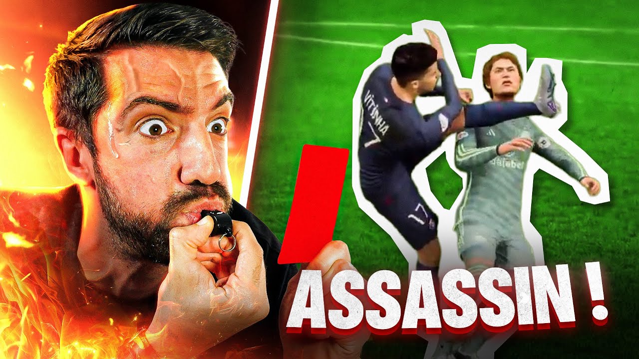 J'ARBITRE vos PIRES TACLES sur FC25! (c'est un carnage)