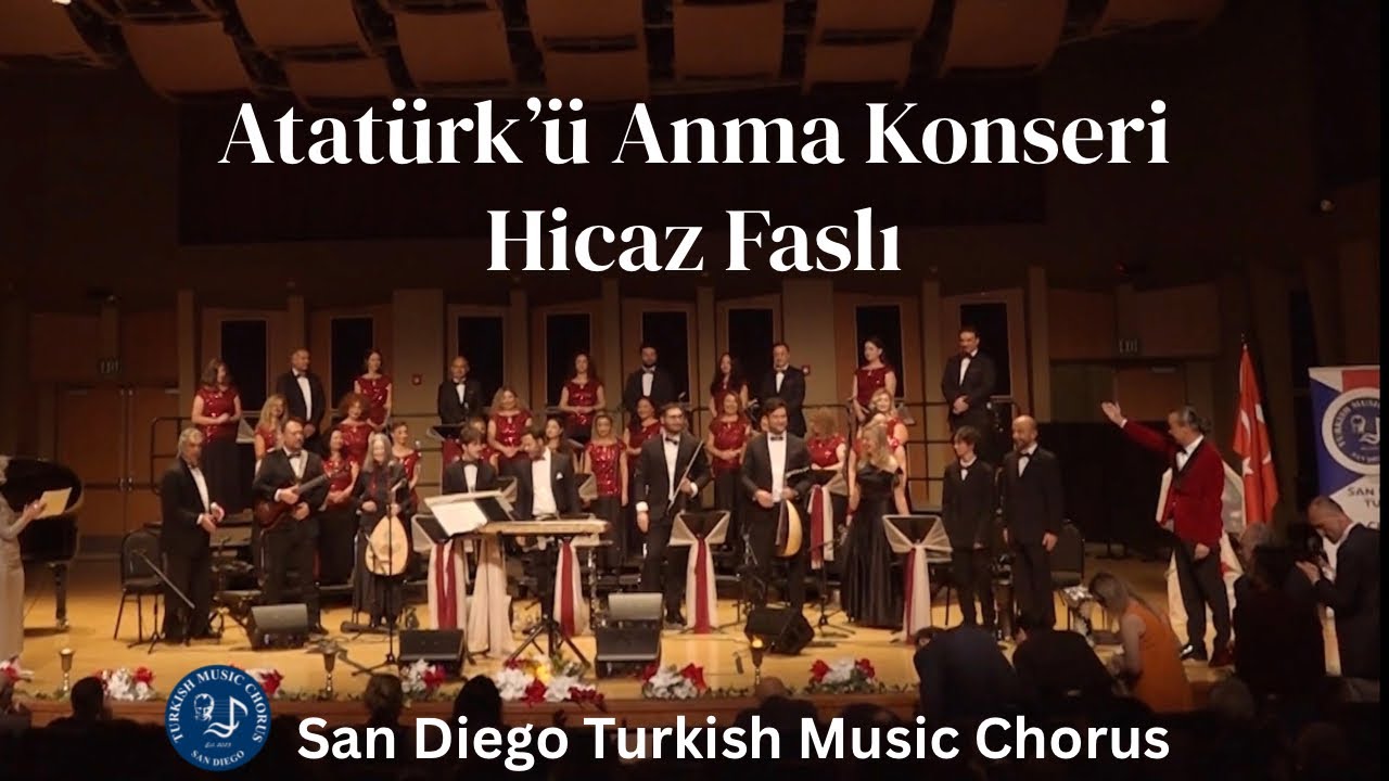 San Diego Turkish Music – Atatürk Commemoration Concert | Hicaz Faslı | Nov 8, 2025 