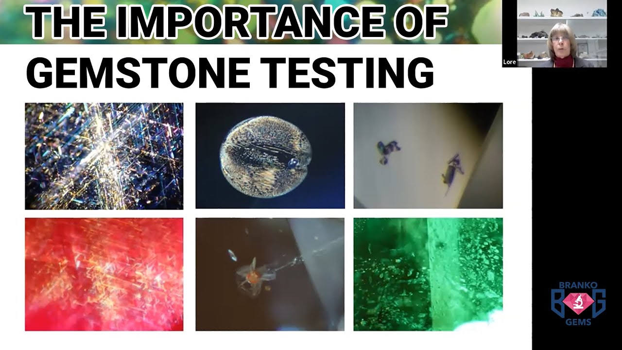The Importance of Gemstone Testing - Dr Lore Kiefert