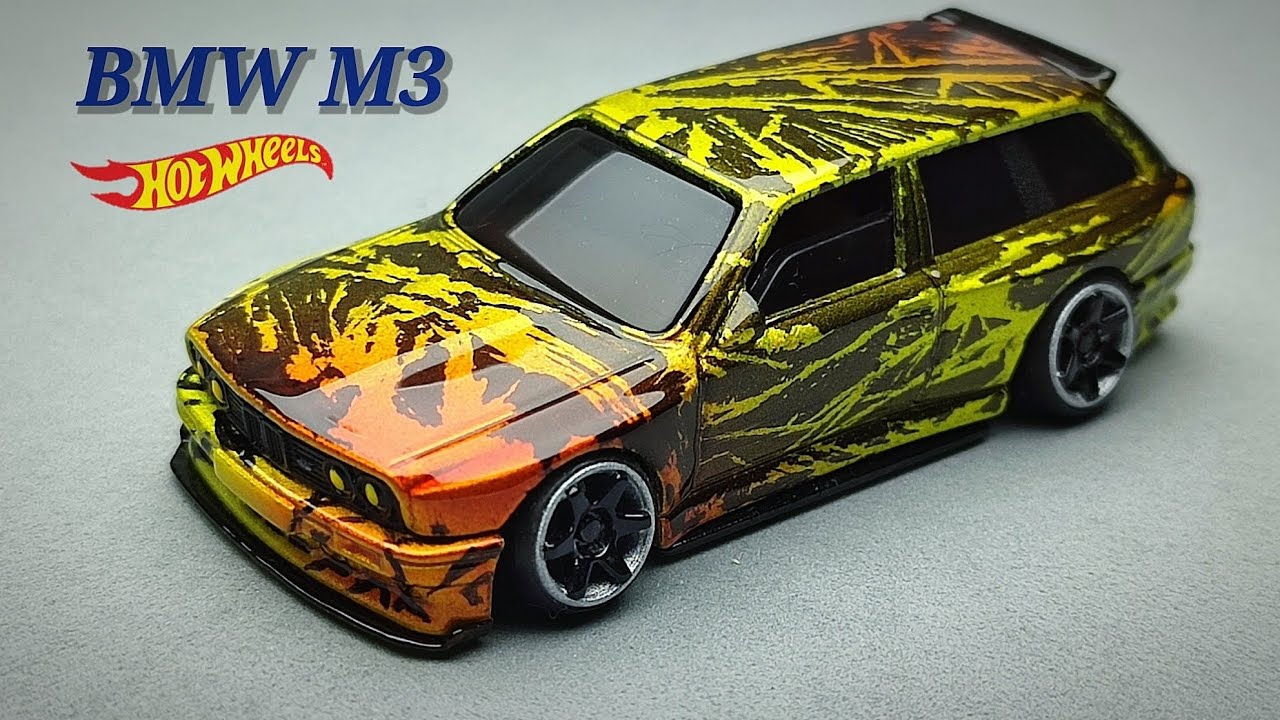 Old Bmw M3 with a new type of paint!