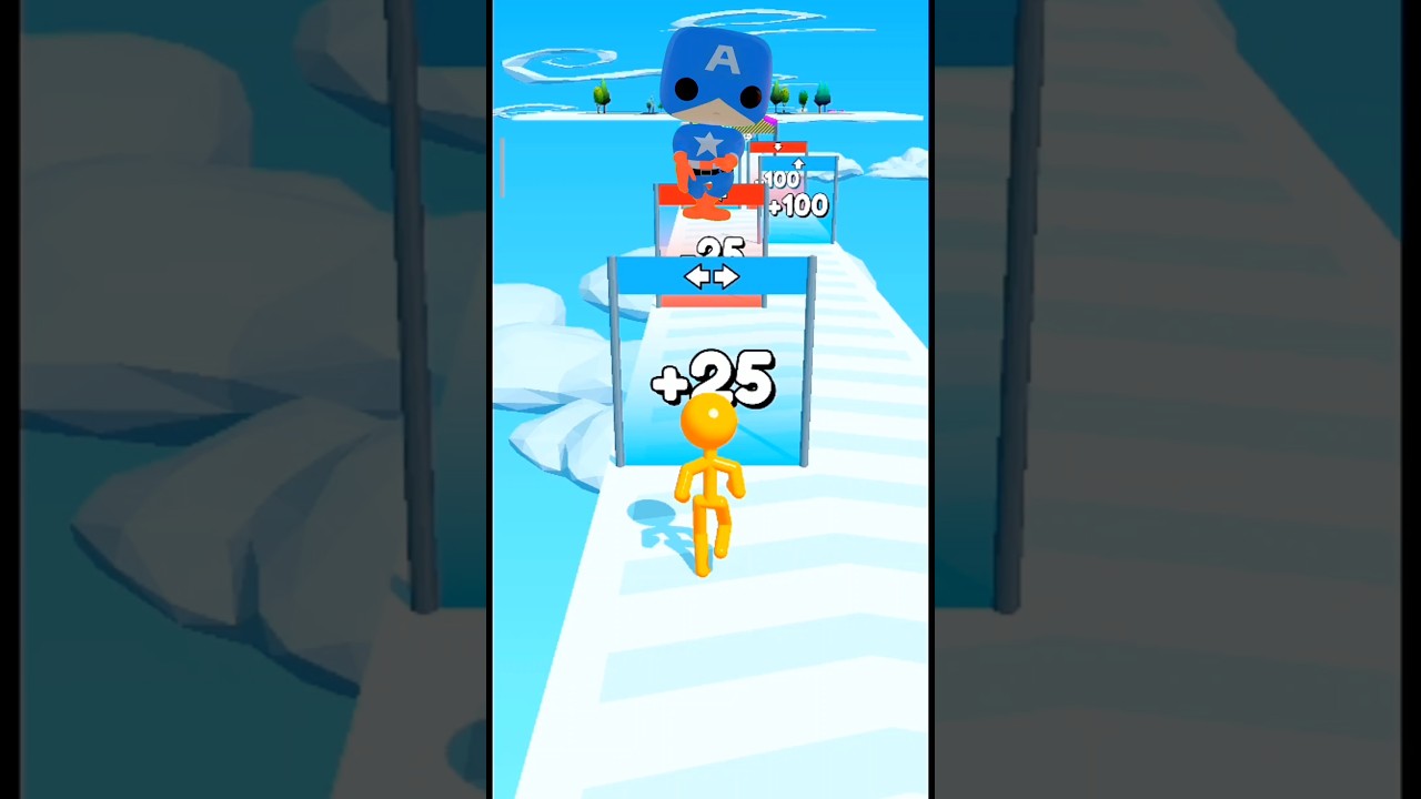 Talk man run all level Gameplay #shortsviral #shorts