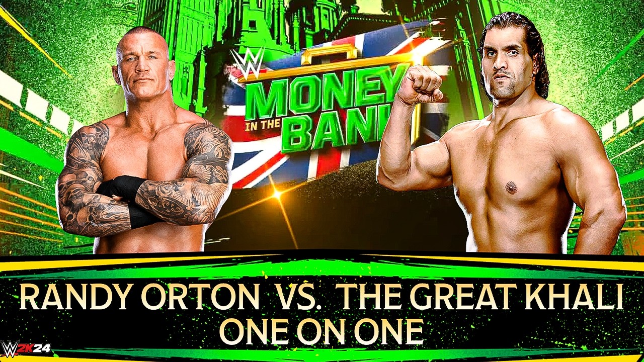 Randy Orton vs The Great Khali – The Viper vs The Punjabi Nightmare | WWE 2K24 Full Match Highlights