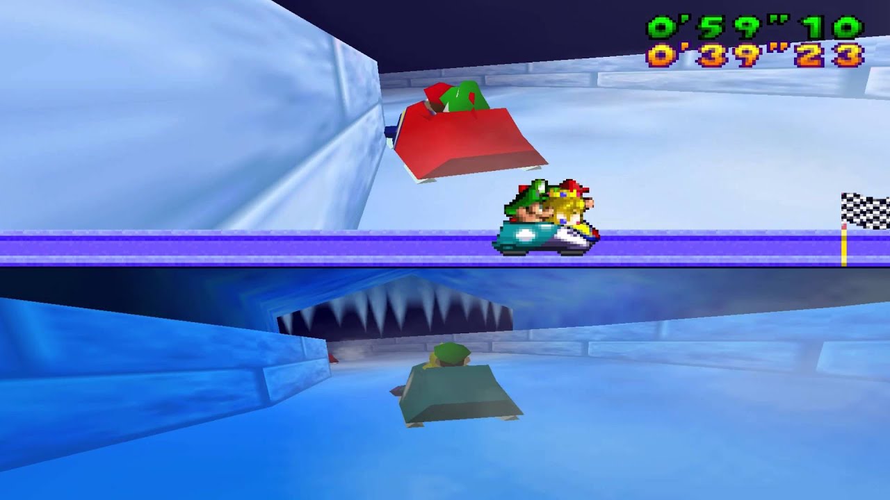 Mario Party 1 - Bobsled Run